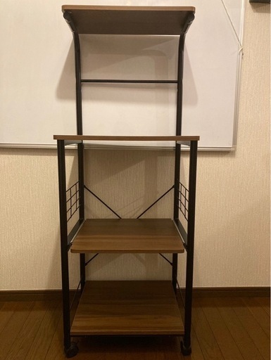 キッチン収納棚　レンジ台