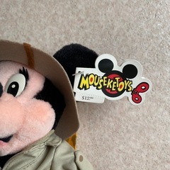 ミニーちゃんぬいぐるみ サファリー フロリダディズニーの画像