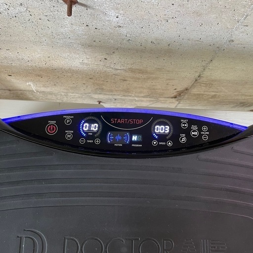 DOCTOR AIR ドクターエア 3Dスーパーブレード PRO SB-06 BK エクササイズ 振動マシン