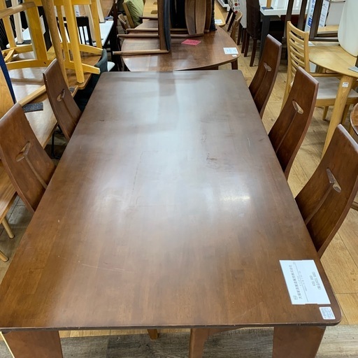 ダイニングテーブル傷あり 大塚家具