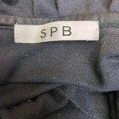 SPB　エスピービー　襟フリル　半袖カットソー　ブラックの画像