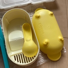 （写真追加あり）離乳食準備セット　哺乳瓶　哺乳瓶ケース　ミルクストッカーの画像