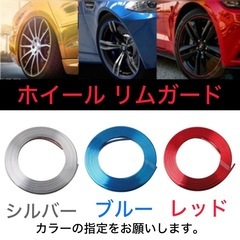 新品　リムガード 8m メッキ仕様 リムライン ドアエッジ ホイールガード モール 汎用 車 バイク ドレスアップの画像