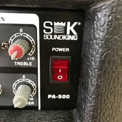 SOUND KING PA-500  パワードミキサー&スピーカーセットの画像