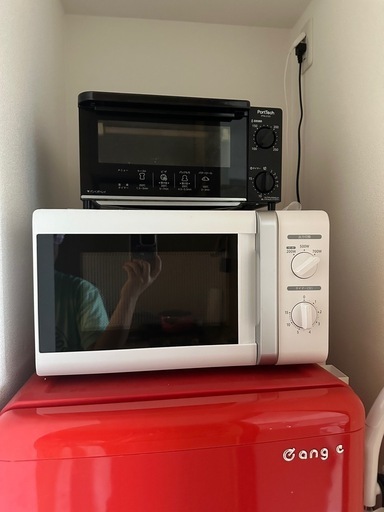電子レンジ　オーブントースター　セット