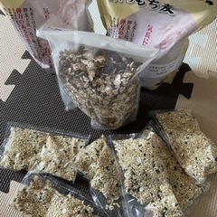 もち麦、雑穀米、シリアル、