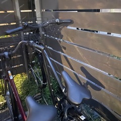 自転車　カゴ付き