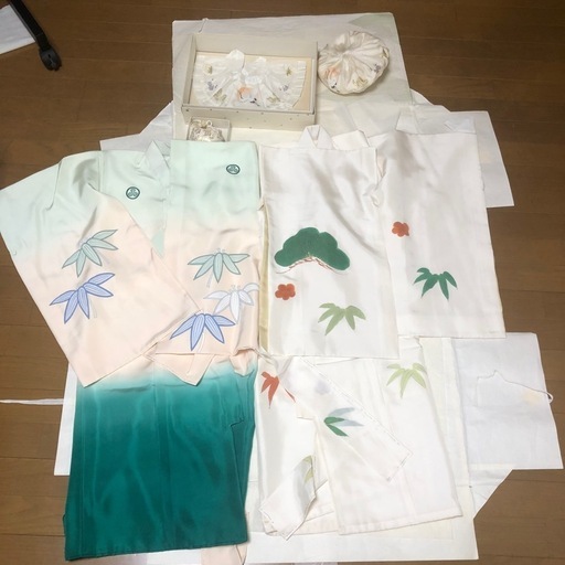 男の子用　お宮参り着物セット　　正絹