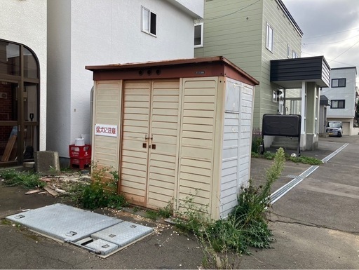 物置　痛みあります