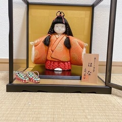 日本人形☆ガラスケース付き