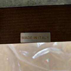 【愛品館八千代店】イタリア製　壁掛けミラー＋大理石コンソール　セットの画像