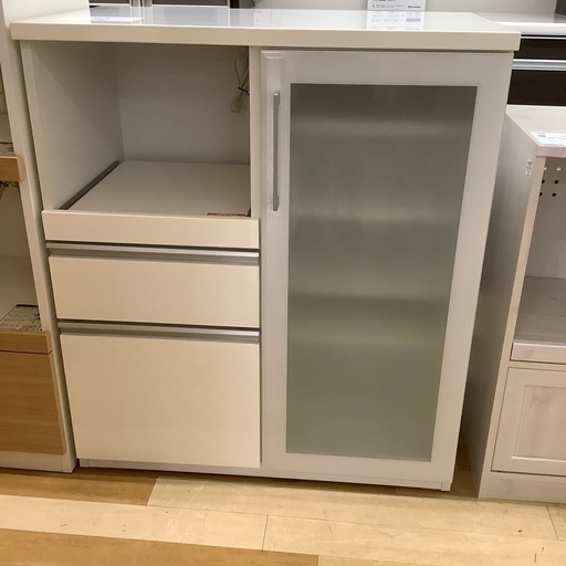【トレファク ラパーク岸和田店】レンジ台　ホワイト　入荷しました。