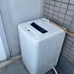 洗濯機　お譲り致します　2022年 ３月購入品の画像