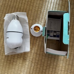 防犯カメラ 家庭用 屋外 E27 200万画素　ワイヤレス