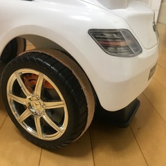 ベンツ　足蹴り　乗用玩具の画像