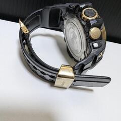人気色?G-SHOCK/ガルフマスターGWN-1000GB ブラック×ゴールド 電波ソーラー