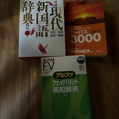 辞典セット！