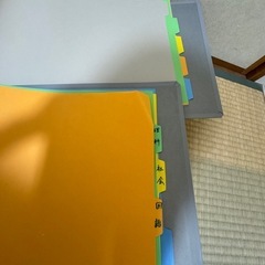 キングジム　B4ファイル　横型　中学受験　プリント整理の画像
