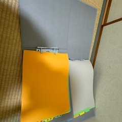 キングジム　B4ファイル　横型　中学受験　プリント整理の画像