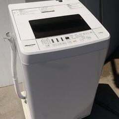 取置き★2020年製ハイセンス4.5kg全自動洗濯機b★