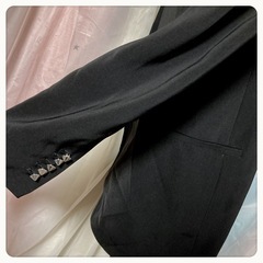 ꒰ZARA BASIC꒱スタッズ ジャケット 黒 個性的 ハロウィンの画像