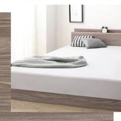 フレームのみ【アウトレット品】セミダブル 布団でも使えるローベッド