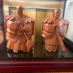 高砂人形一刀彫檜？の画像