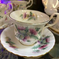 【愛品館八千代店】Royal Albert　サマータイムシリーズ　カップ＆ソーサー5客セットの画像