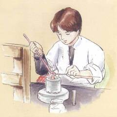 ガラス細工講座（ガラス棒生産工場の見学とガラス玉作りに挑戦！）｜...