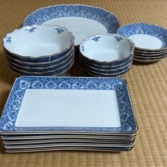 橘吉 たち吉 和食器 豪華21点セット  食器の総替えにもの画像