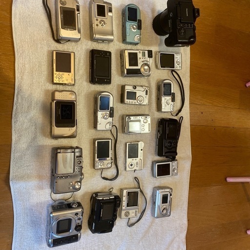販売 ジャンク品人気メーカーのデジタルカメラ22台セット 販売 ジャンク品人気メーカーのデジタルカメラ22台セット