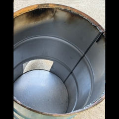 焚き火用ドラム缶かき出し棒付き‼︎の画像