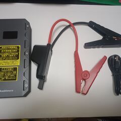 車バッテリー　ジャンプスターターセットのレンタル。１泊４００円。