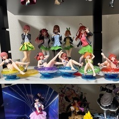 五等分の花嫁のフィギュアセット