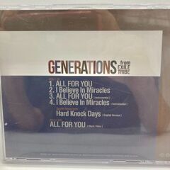 GENERATIONS ALL FOR YOU　【114】の画像