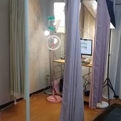 （決まりました）室内区切りポール（三本脚）