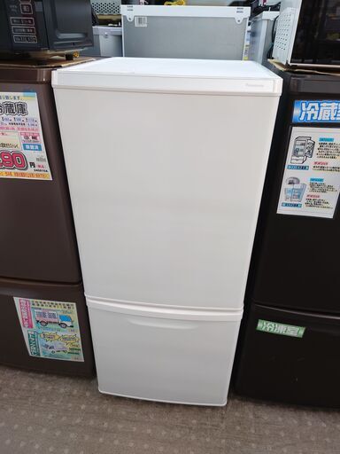 安心の除菌洗浄済パナソニック 2ドア冷蔵庫 NR-BW14HJ 2023年製 保証有り【愛千143】
