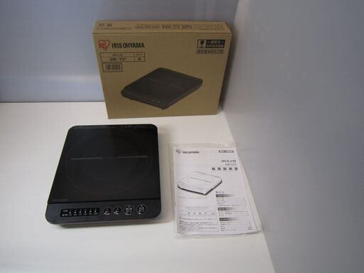 IHクッキングヒーター 1400W　1口　2020年製　アイリスオーヤマ