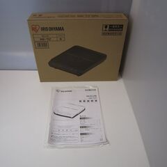 IHクッキングヒーター 1400W　1口　2020年製　アイリスオーヤマの画像