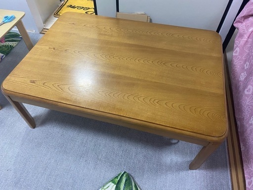 値下げです。長方形　こたつ　美品