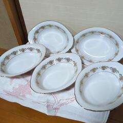 (お取り引き9/8)カレー皿　5皿セット　yamaichi