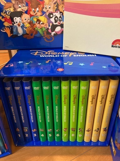 ワールドファミリーWorld Family 英語教材25万円分