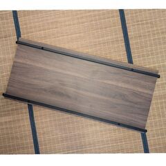 ニトリ【Nポルダ】専用/ 追加棚板/幅80cm用/ミドルブラウン①の画像