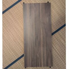 ニトリ【Nポルダ】専用/ 追加棚板/幅80cm用/ミドルブラウン①の画像