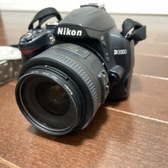 Nikon D3000レンズ3本＋おまけ多数の画像