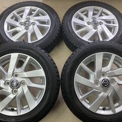 日産 デイズ純正◆14インチ 4.5J IS46 PCD100-4H◆155/65R14 スタッドレス付き◆デイズルークス サクラ デイズ ルークス などに