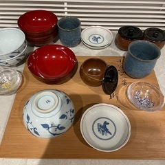 ご予約中　茶碗　お椀　小皿　　　　　
