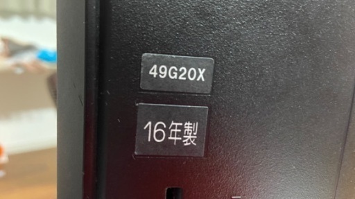 TOSHIBA 49G20X 16年製