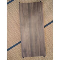 ニトリ【Nポルダ】専用/ 追加棚板/幅80cm用/ミドルブラウン②