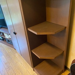 至急！YAMAHA テレビ台　253cm 長さ 47cm 奥行き 125cm 高さの画像